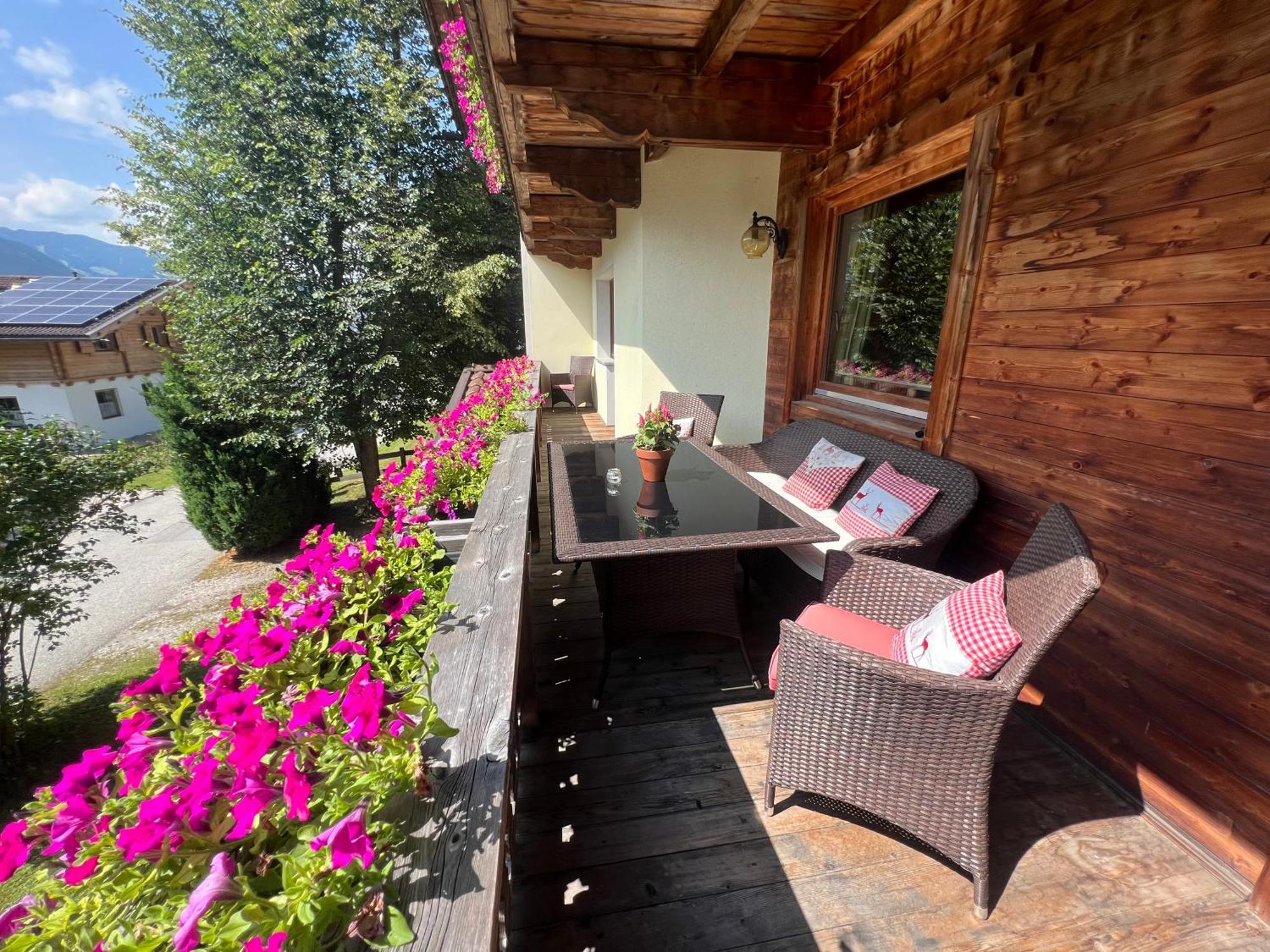 Ferienwohnung Platzhirsch Panorama View Balkon, Gartensauna, Garten, Grillplatz Stumm Ngoại thất bức ảnh